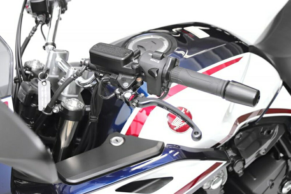 スペシャルパーツ武川 GROM モンキー125 CB125R アルビレットレバー182 可倒式クラッチレバー 02-01-0069