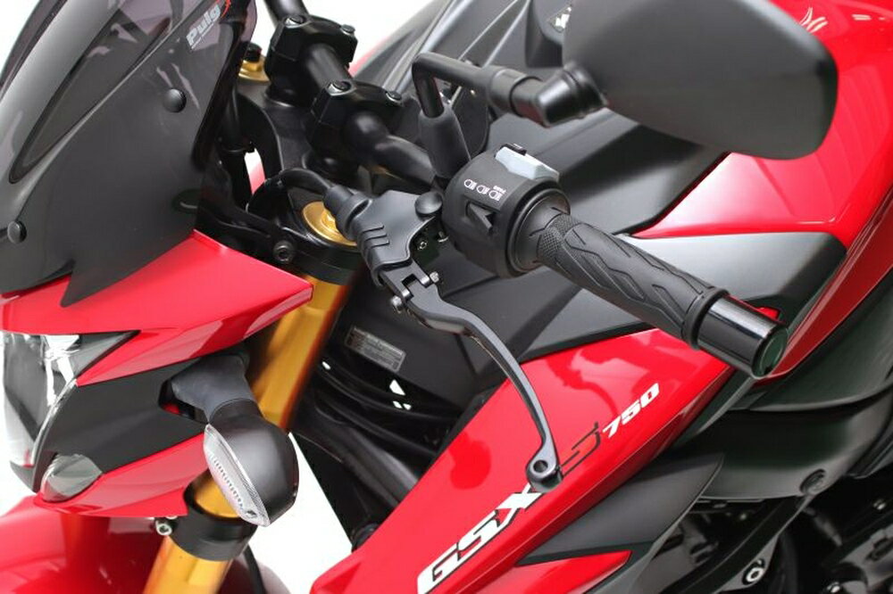 ACTIVE V-STROM 800 DE GSX-S750 SV650 ABS SV650X ABS STFクラッチレバー ブルー 12051403
