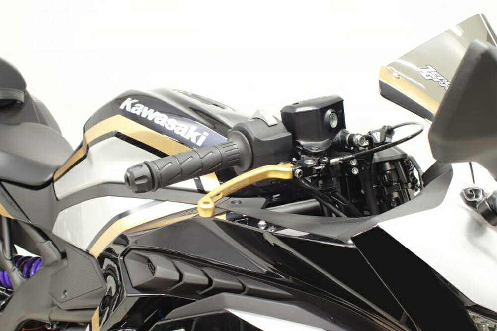 Rakuten - ACTIVE Ninja ZX-4R SE Ninja ZX-4RR Ninja ZX-25R/SE STFブレーキレバー ブルー（スターターキット） 12070404