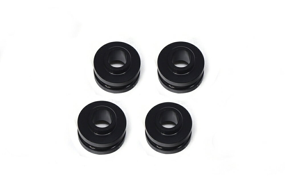 GALE SPEED オフセットカラー 12.5mm(表凸/裏凹) ブラック 4個入 29000235B