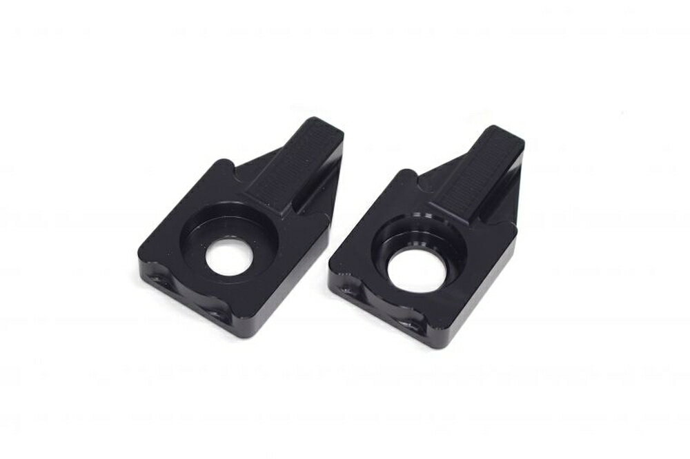 Swing Arm - ACTIVE ZRX1200 DAEG ZRX1200R/S プレスフォーミングスイングアーム用チェーンアジャスター(左右セット) ブラック 15500022