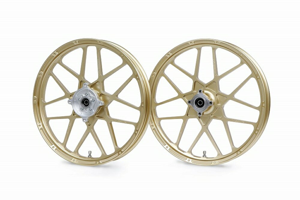 GALE SPEED CT125 ハンターカブ アルミ鍛造ホイール (TYPE-X) F 185-17 ゴールド 2...
