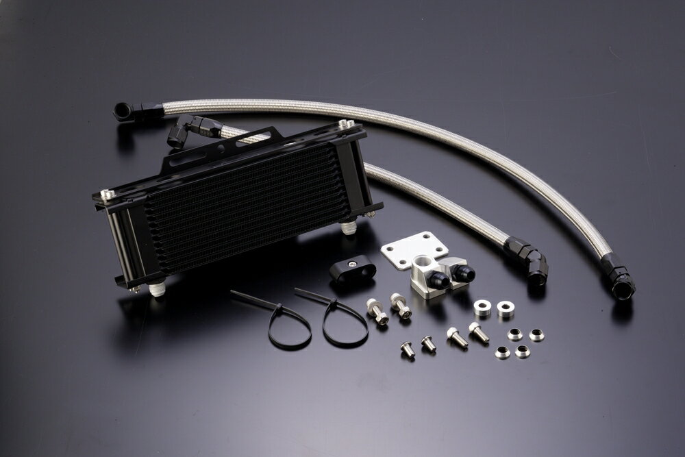 Rakuten - ACTIVE Z1000J Z1000R オイルクーラーキット (サイド廻し) ストレート #8 9-10R AC14057310N