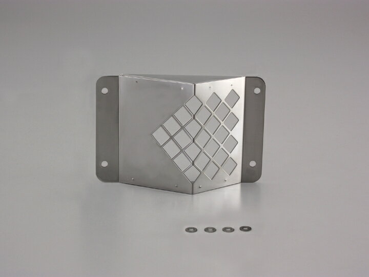 HURRICANE（ハリケーン） スマートDio/DX/Z4 ズーマー バイト ラジエターカバー ポリッシュ HA6581S