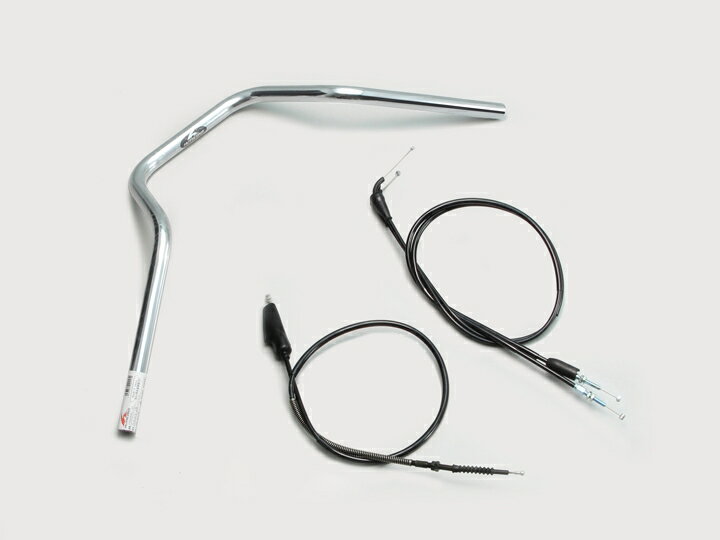 Rakuten - HURRICANE（ハリケーン） TW200/E POLICE 4型 ハンドルSET クロームメッキ H307-068C