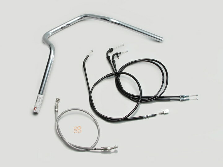 HURRICANE（ハリケーン） ST250/E ナロー5型 ハンドルSET クロームメッキ H506-049C