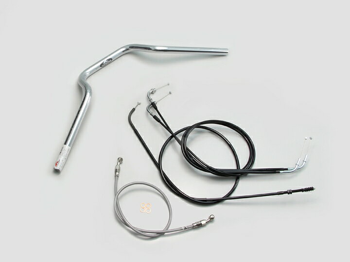 HURRICANE（ハリケーン） W800 クォーター3型 ハンドルSET クロームメッキ H705-903C