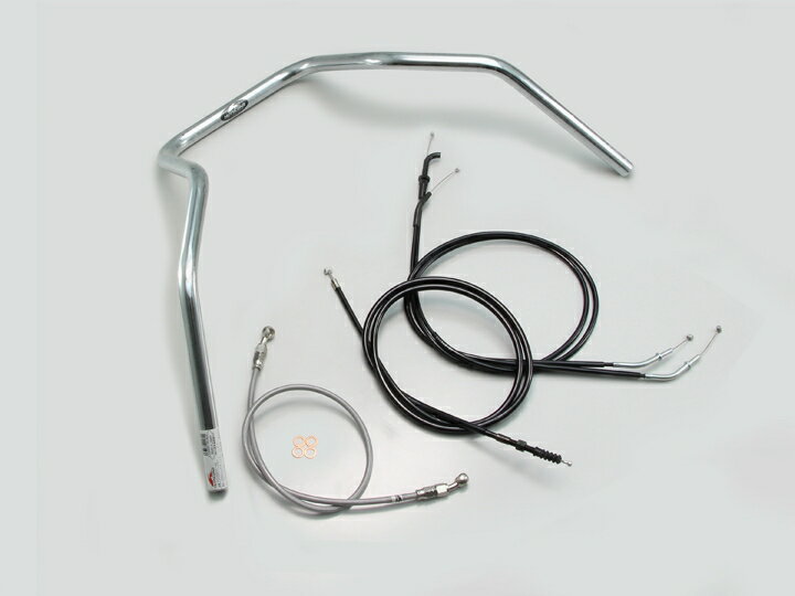 Rakuten - HURRICANE（ハリケーン） W400 300シックスベンド ハンドルSET クロームメッキ H706-087C