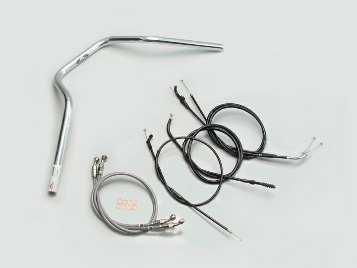 HURRICANE（ハリケーン） ZRX400/2 POLICE 4型 ハンドルSET クロームメッキ H708-068C