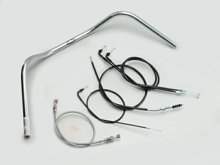 HURRICANE（ハリケーン） GB250クラブマン 160クラシック ハンドルSET クロームメッキ H016-080C