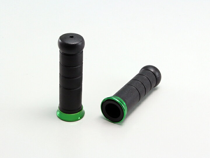 ラバー＆アルミリング ハンドル径φ22.2mm用 グリップ径φ31mm　グリップ長120mm　内径長115mm ノーマルのスロットル巻取スリーブを使用◆適合車種（備考） - -