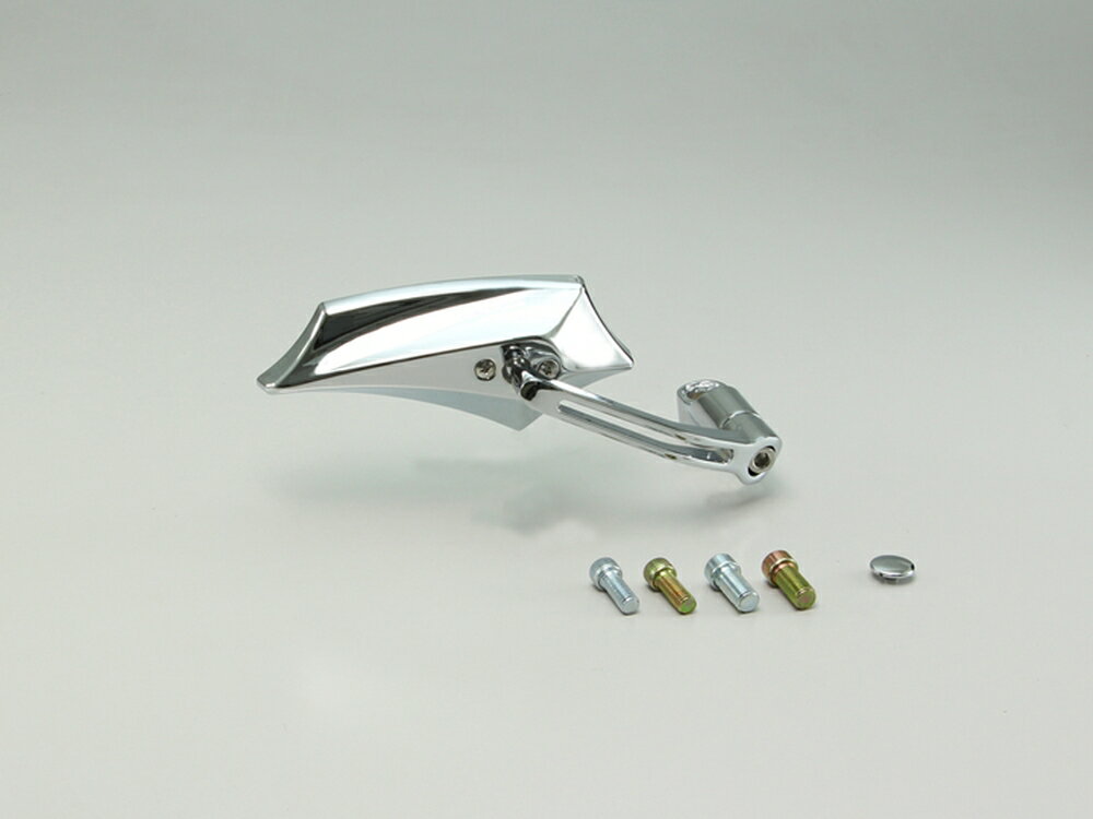 HURRICANE（ハリケーン） デビルウイングミラー オフセットアーム クロームメッキ HA6233C-01