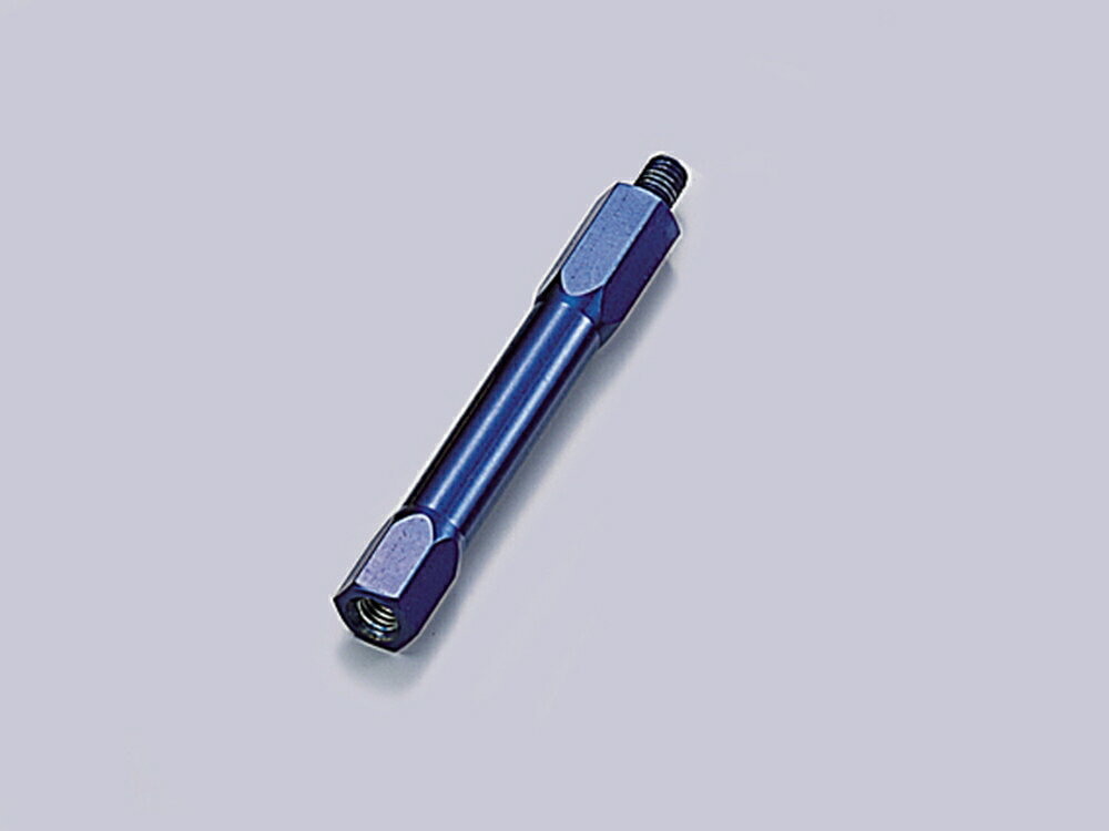 HURRICANE（ハリケーン） ハイポジション ミラーアダプター. ブルーアルマイト HA6288BU