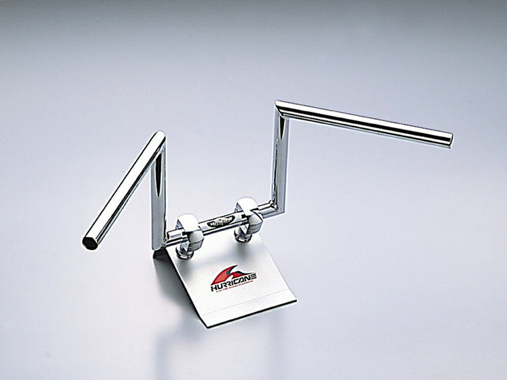 スチール製 外径φ22.2mm 内径φ18mm トリプルニッケル ピュアクロームメッキ仕上げ 刻印によって装着後もハンドルの特定が可能0