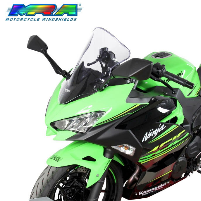 MRA Kawasaki Ninja250/400 レーシングスクリーン（クリア） MR680C