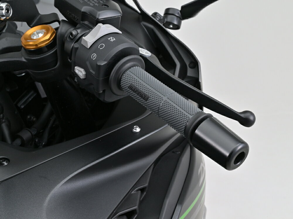 DAYTONA GRIPPY GRIP GG-DUAL-BASE2����Ĺ123mm / ��22.2�ϥ�ɥ��ѡ˥��졼/�֥�å� 61816