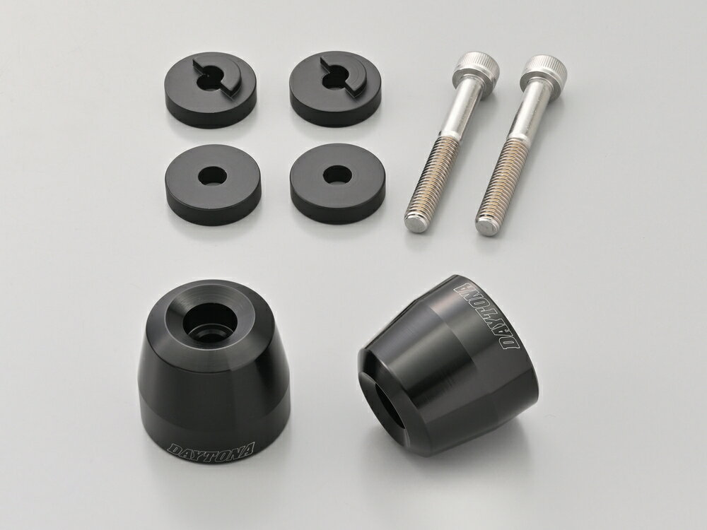 DAYTONA アルミビレットバーエンド 純正ハンドル用 サーフェイス HONDA車 M6タイプ 62214