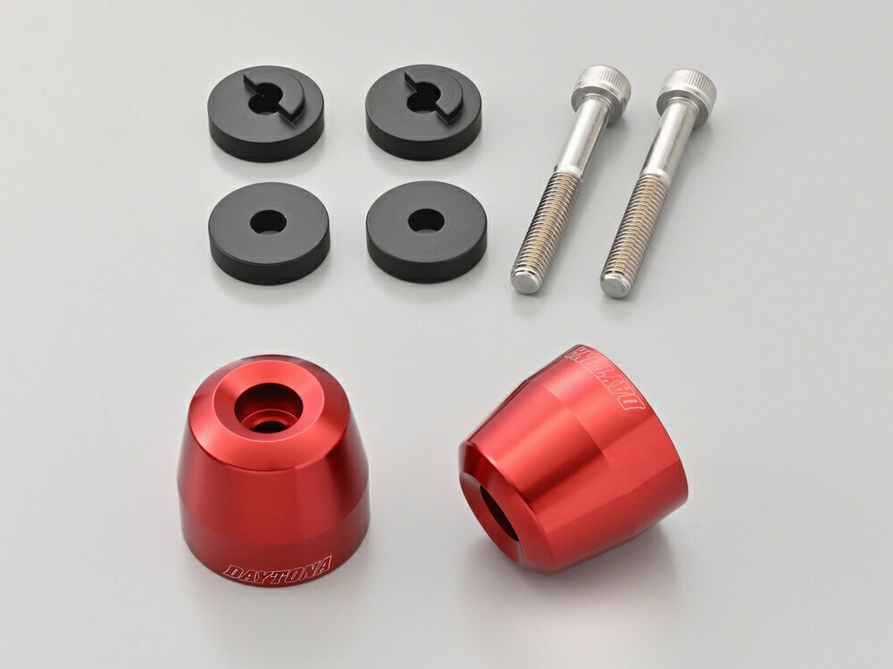 DAYTONA アルミビレットバーエンド 純正ハンドル用 サーフェイス HONDA車 M6タイプ 63924