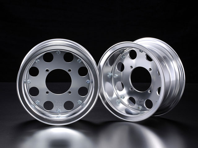 Gクラフト モンキー ゴリラ 8インチ4.0Jホイール 8穴 1輪分 シルバー 39313