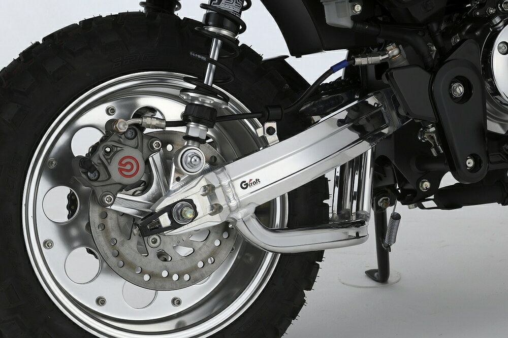 Gクラフト ノーマル長モンキー125 スイングアーム トリプルスクエアミドル スタビ付 60798