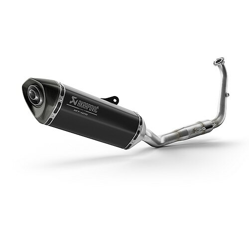 ワイズギア AKRAPOVIC（アクラポビッチ） MT-125 フルエキゾーストマフラー Q5K-YSK-133-B12