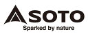 SOTO SOTOステッカー ブラック Lサイズ ST-SLBK(4)