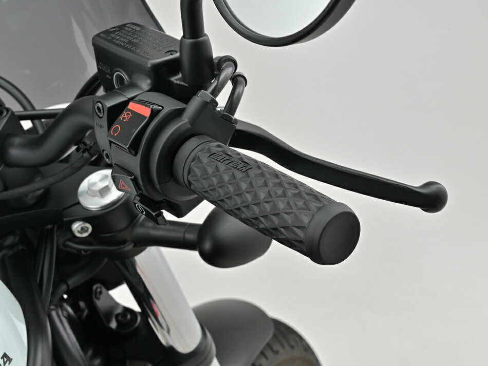 DAYTONA GRIPPY GRIP GG-D-GRID ��25.4�ϥ�ɥ��ѥ���å� �֥�å� 47826