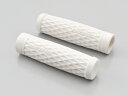 DAYTONA GRIPPY GRIP GG-D-GRID Φ25.4ハンドル用グリップ ホワイト 47899