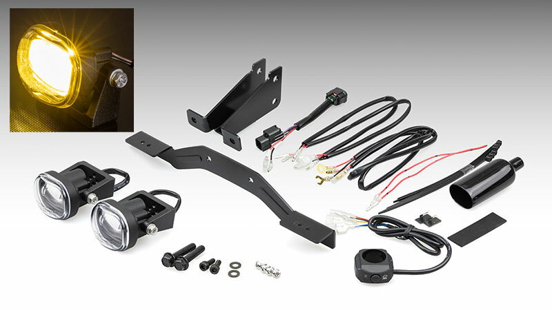 KIJIMA（キジマ） NX400(24-) フォグランプKIT LED イエロー 205-6163Y(2.0)