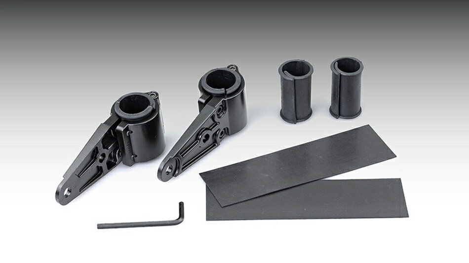 KIJIMA（キジマ） ヘッドライトステー アルミダイキャスト ブラック 28-39mm 205-0141B