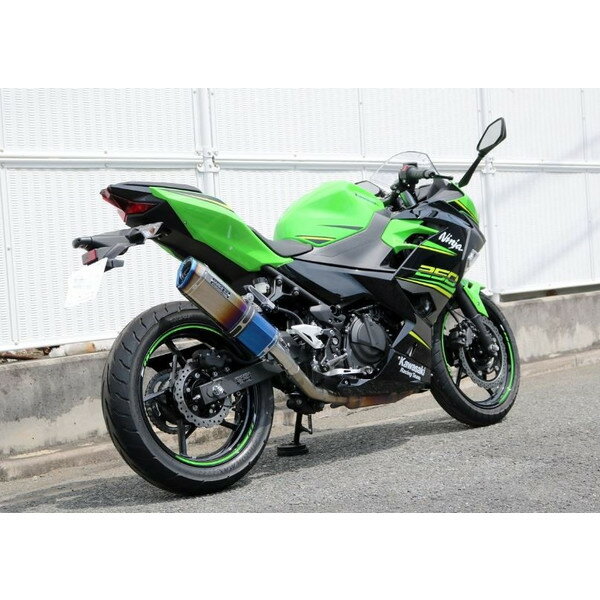 126 cc 〜250 cc  - WR'S Kawasaki Ninja250('18-) SS-OVAL 焼き色タイプ スリップオンサイレンサー SB4270JM