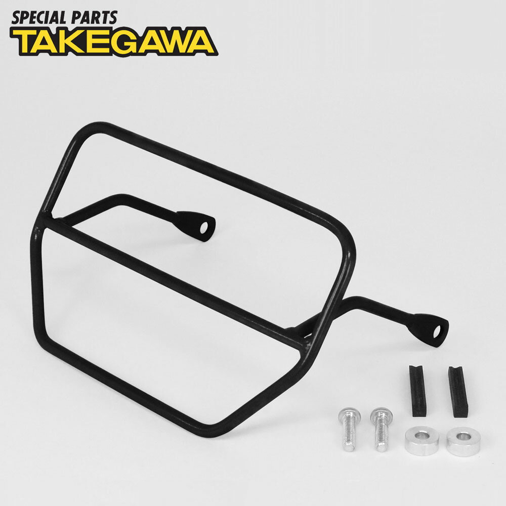 樂天商城 - スペシャルパーツ武川 クロスカブ50/110 ヘッドライトガード（ブラック） 09-09-0072