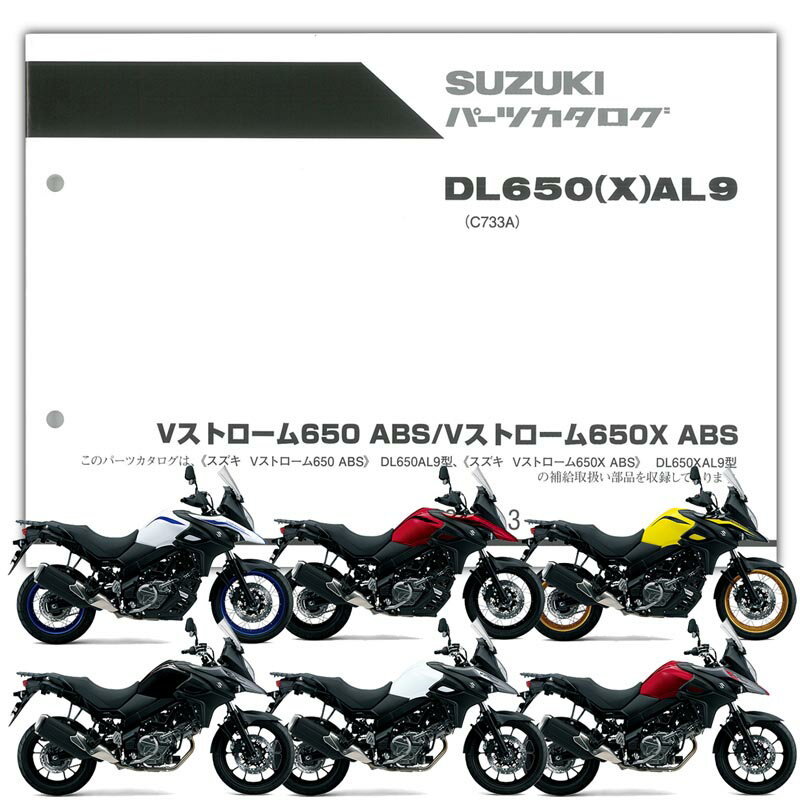 SUZUKI（スズキ） Vストローム650/X（'19） パーツリスト 9900B-72022-X11