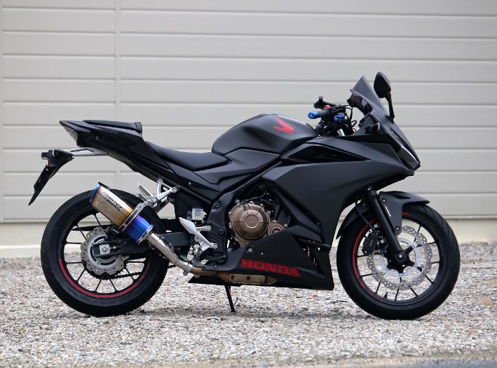 251 cc 〜400 cc  - WR'S HONDA 2019 CBR400R NC56 SS-OVAL スリップオン（焼き色タイプ） SB1440JM