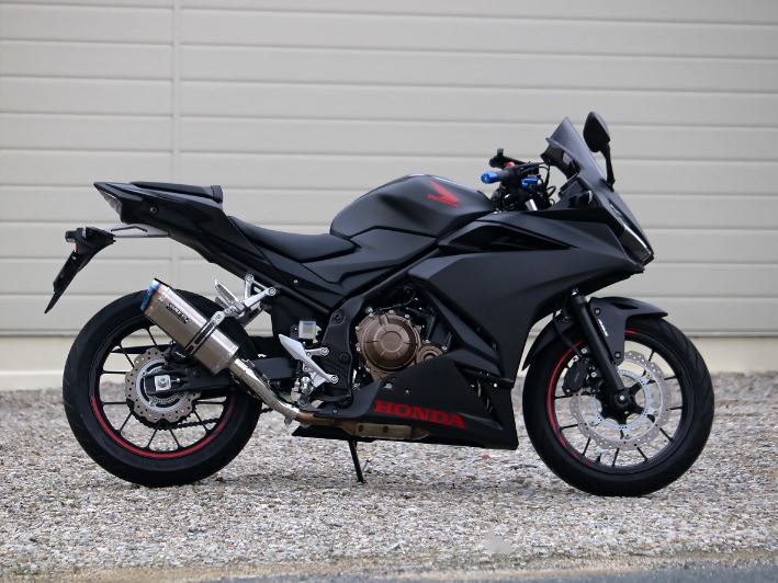 WR 039 S HONDA 2019 CBR400R NC56 SS-OVAL スリップオン（ソリッドタイプ） SK1440JM