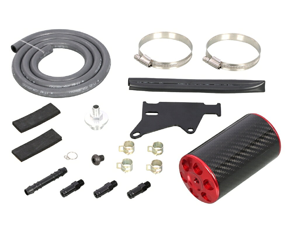 KITACO モンキー125 GROM オイルキャッチタンク レッド 616-1452220