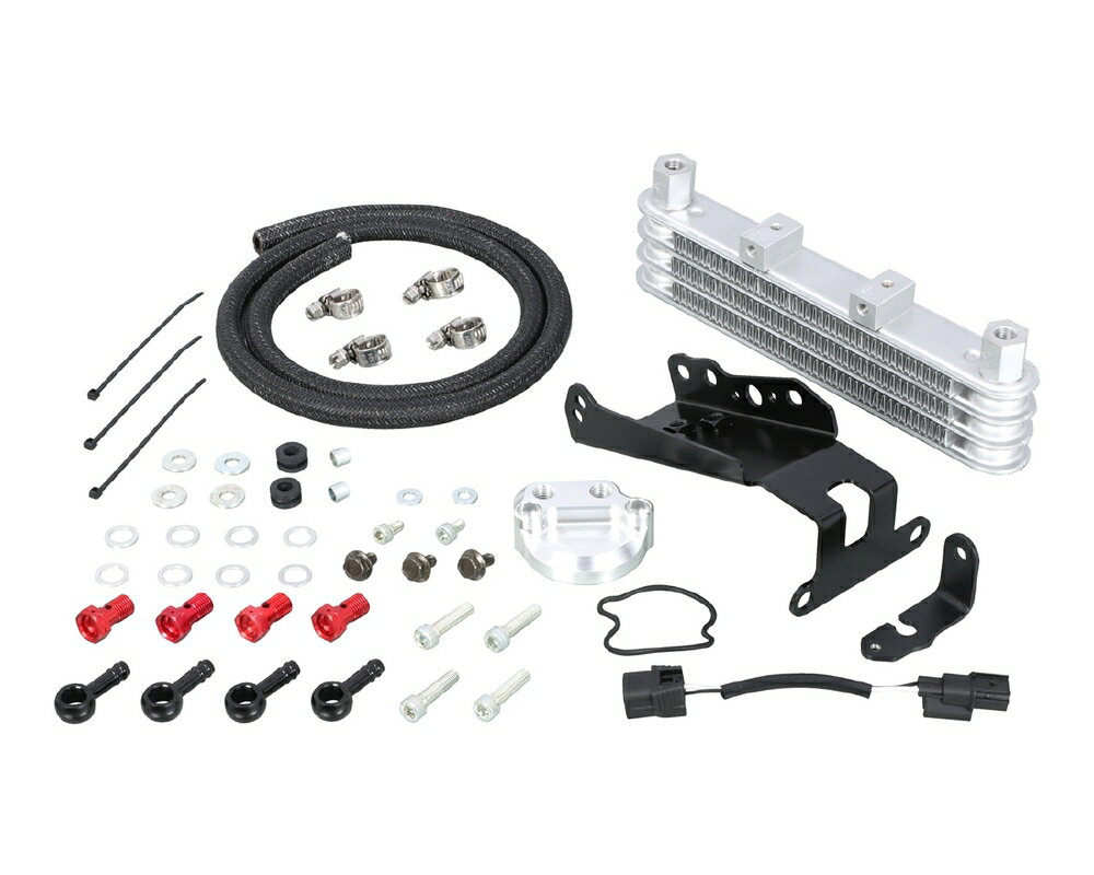 KITACO モンキー125 ニュース—パ—オイルクーラーKIT 3段コア・フレーム下部マウント 360-1301100