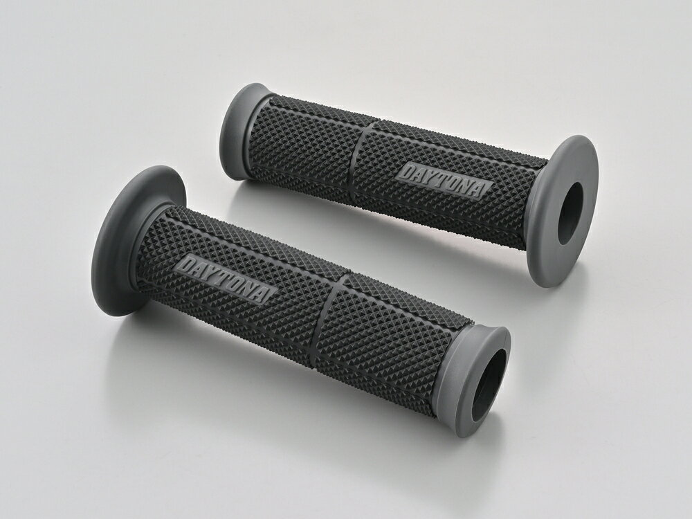 DAYTONA GRIPPY GRIP GG-DUAL-BASE2（全長123mm / Φ22.2ハンドル用）ブラック/グレー 61815