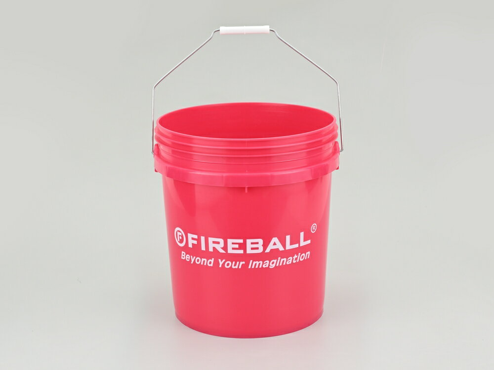 DAYTONA Fireball バケツ 18L レッド 61706