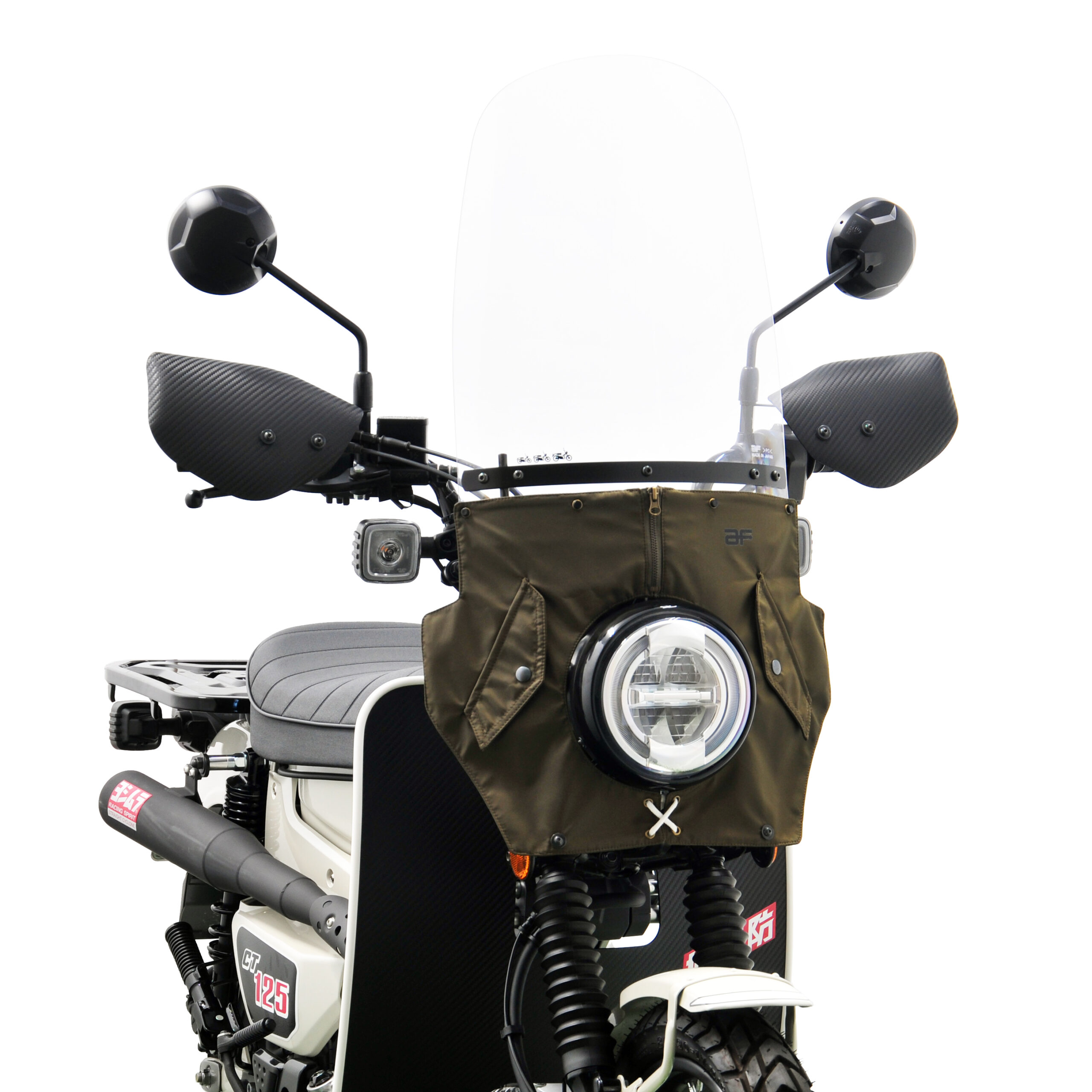 旭風防 CT125 ロング風防 MA-1 CT-T15