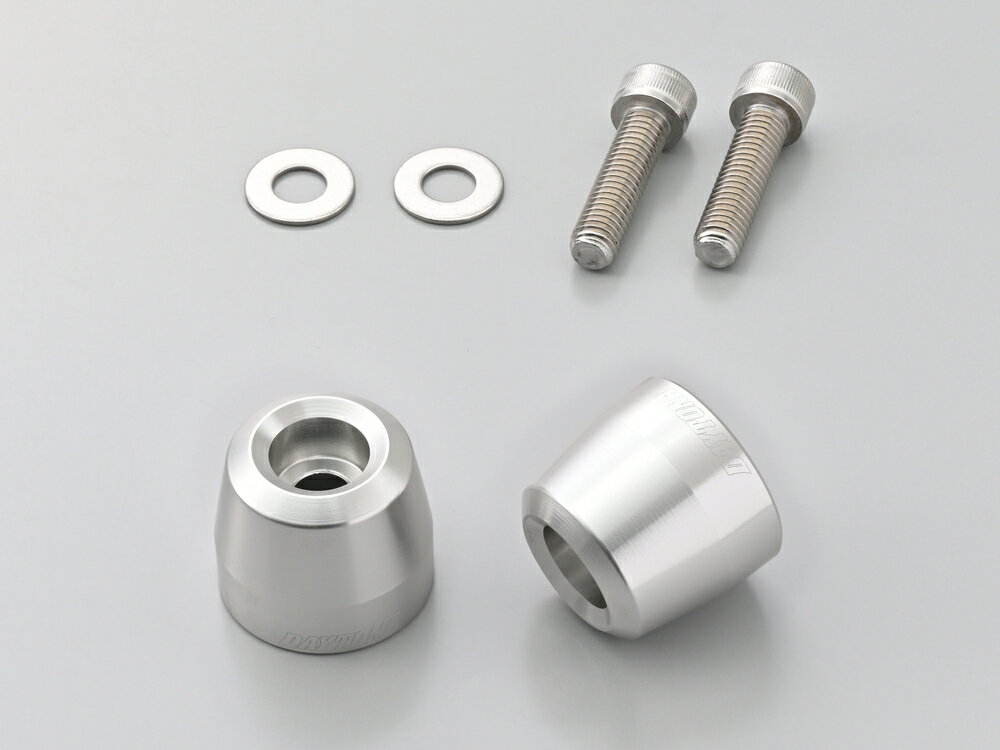 DAYTONA アルミビレットバーエンド 純正ハンドル用 サーフェイス KAWASAKI車 M8タイプ 63823