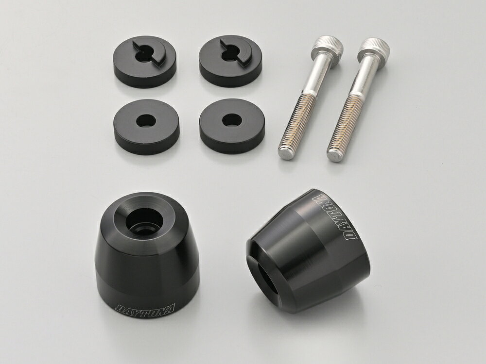 DAYTONA アルミビレットバーエンド 純正ハンドル用 サーフェイス HONDA車 M6タイプ 62214