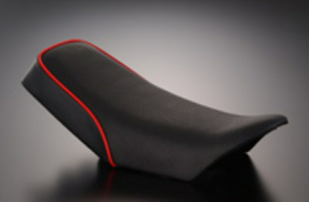 Gクラフト カスタムシートMX ブラック/レッドパイピング 33518