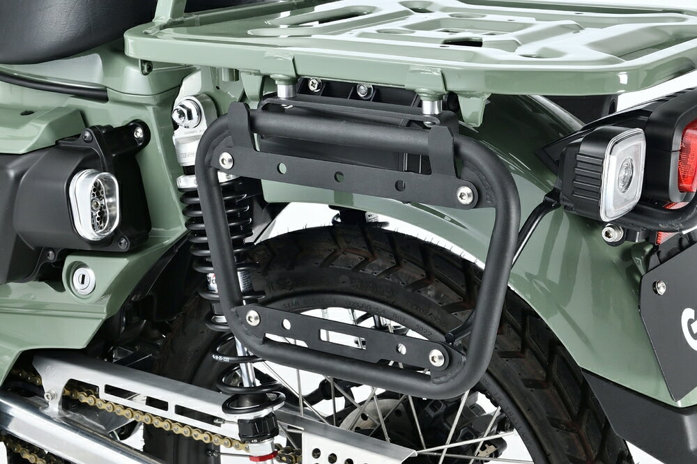 Gクラフト CT125 サドルバックサポート スチール 32648