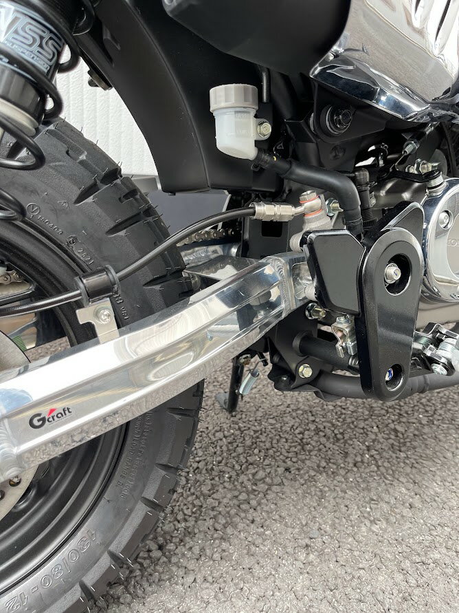 Gクラフト モンキー125 ブレーキホース リアカニキャリパー上用 31515