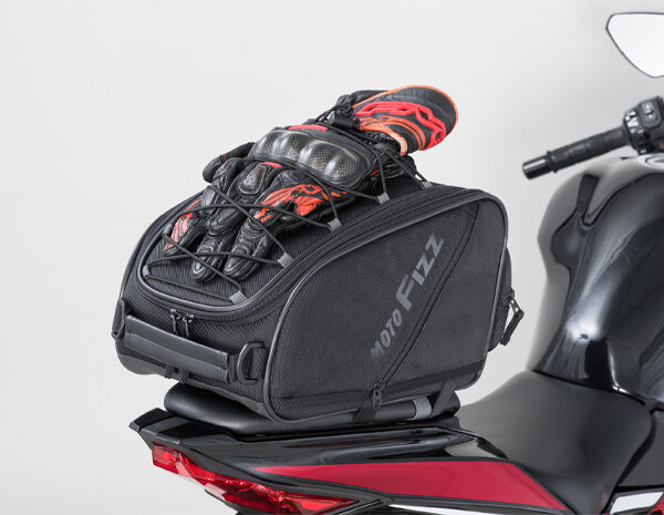 TANAX MOTO FIZZ スポルトシートバッグ2 ブラック MFK-284