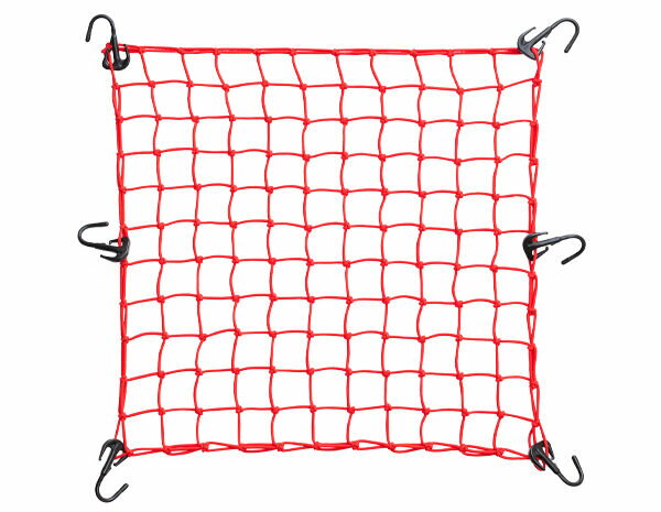 TANAX MOTO FIZZ ツーリングネットV LL/レッド MF-4567