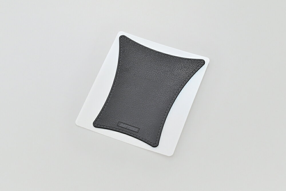 DAYTONA タンクパッド（軟質エンブレム） レザー調 / シェイプ ブラック 63891