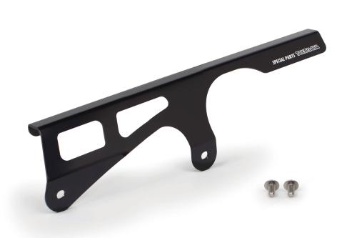 スペシャルパーツ武川 モンキー125 アルミチェーンガード(ブラック) 09-09-0006