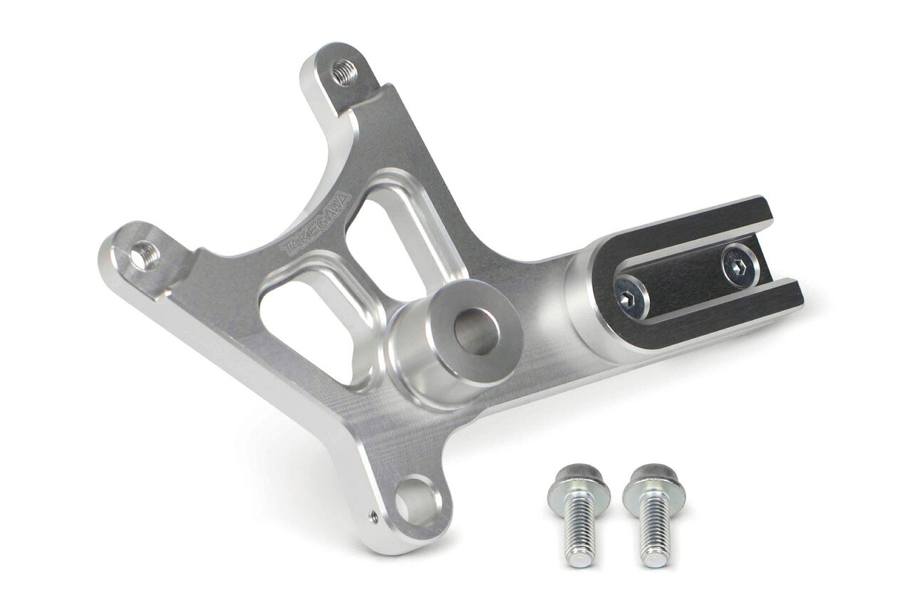 ◆適合車種 ダックス125(JB04/JB06)■詳細 ダックス125に対向2POTキャリパー(取付ピッチ84mm)が装着できるキャリパーブラケットです。 対象キャリパーは、SP武川製アルミビレット2POTキャリパー、又はbrembo社製対向2POTキャリパー(通称カニ)になります。 2POTキャリパーを装着する事で、強力なストッピングパワーを発揮します。 キャリパーブラケットは高強度のアルミ材を削り出し、強い強度を実現。 表面処理にはアルマイト処理を施し、耐食性を向上しております。 SP武川製レーザーマーキングロゴ入り。 キャリパー取り付けボルト付属。 ノーマルディスクローター、SP武川製リアディスクローターのどちらにも対応します。 ノーマルブレーキホースのままで、キャリパーの取り付けが可能です。 ■ 注意事項 SP武川製アルミビレット2POTキャリパー、又はbrembo社製対向2POTキャリパーの別途購入が必要です。 SP武川では、brembo社製対向2POTキャリパーの販売は行っておりません。 予めご了承ください。 ■ 純正ブレーキホースを使用し、brembo社製対向2POTキャリパーを装着する場合に必要となる別途購 純正ブレーキホースを使用し、brembo社製対向2POTキャリパーを装着する場合、対象となるキャリパー側のバンジョーボルトが純正ボルト(M10×P1.25)に対し、M10×P1.0とボルトピッチが異なる為、バンジョーボルト(M10×1.0)の別途購入が必要になります。 SP武川製バンジョーボルト(M10×P1.0/ゴールドアルマイト)シーリングワッシャ付き 00-07-0096 ￥2,090(税込) 純正ブレーキホースを使用し、SP武川製アルミビレット2POTキャリパーを装着する場合に必要となる別途購入部品はありません。